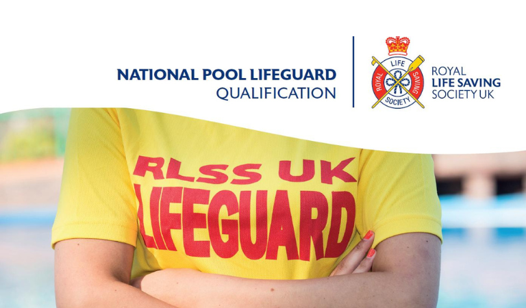 Image showing a lifeguard top with the RLSS logo