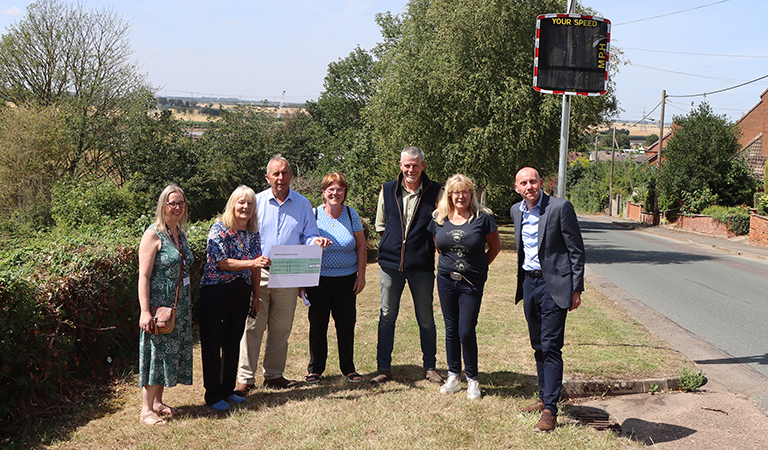 Council funding boost powers new road safety drive in Burton upon Stather
