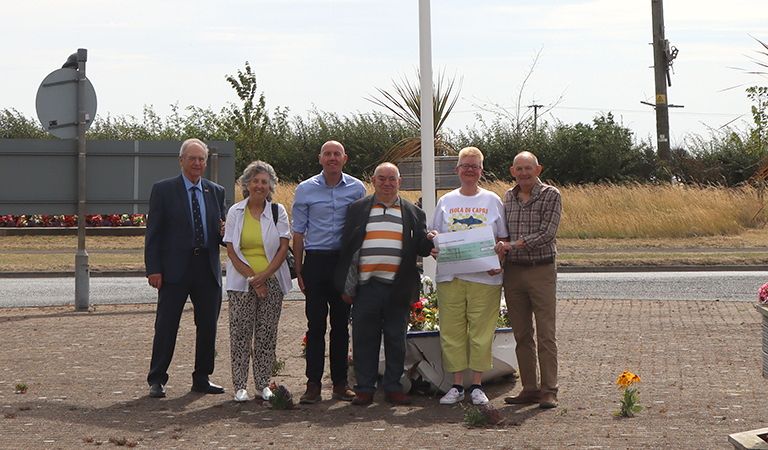 Grant funding boost brings ship planter to New Holland