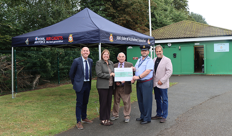 Axholme Squadron set to take off with new event kit thanks to council backing