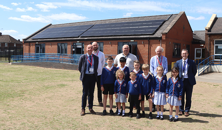 Council-backed solar scheme delivers big energy savings for St Bernadette’s