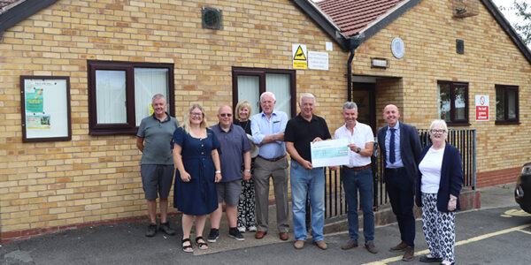 UKSPF - Bottesford Pavilion group picture.