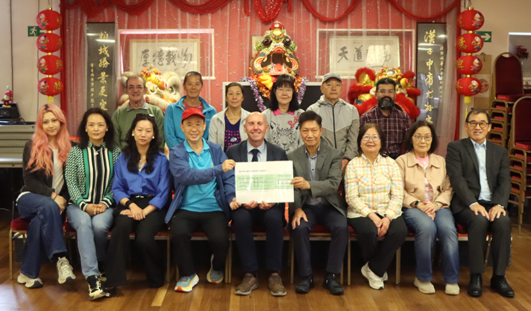 Backing community spirit: 10k council grant funds flooring upgrade for Humberside Chinese Association