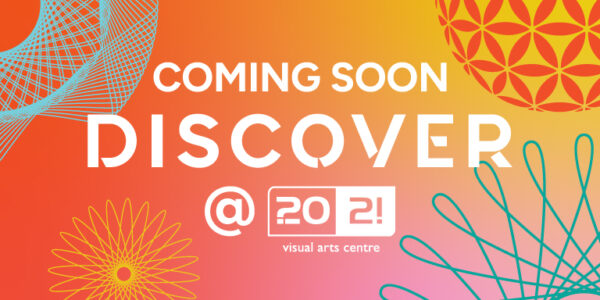 Orange graphic advertising Discover @ 2021