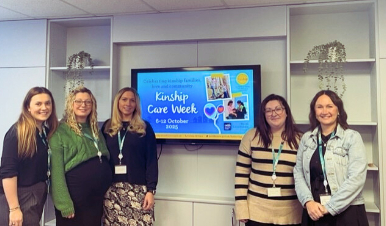 The Fostering Team are shining a light on Kinship Care and Children of foster carers