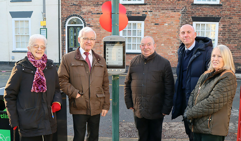 Barrow - Bus Stop Displays - group picture