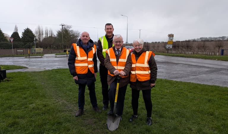 Group image at Barton Relief Road.