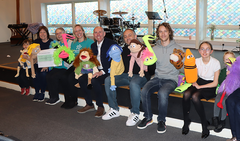 Council supports puppet club for young people with additional needs