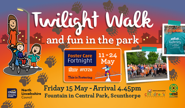 “Twilight Walk and fun in the park!” to be hosted in Central Park for Foster Care Fortnight 