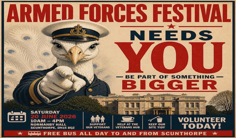 Armed Forces Festival needs you – community volunteers wanted for landmark event