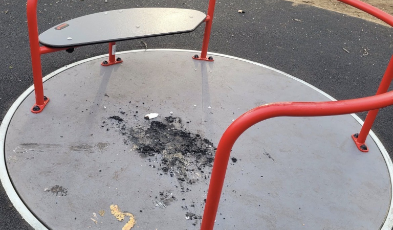 New play park vandalised within days of opening in blow to Barton families