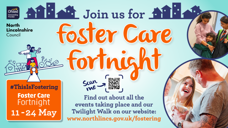 Join us for Foster Care Fortnight 2026 graphic