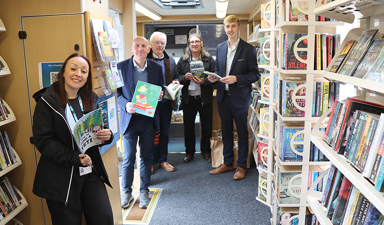 Back on the road: mobile library returns to rural communities