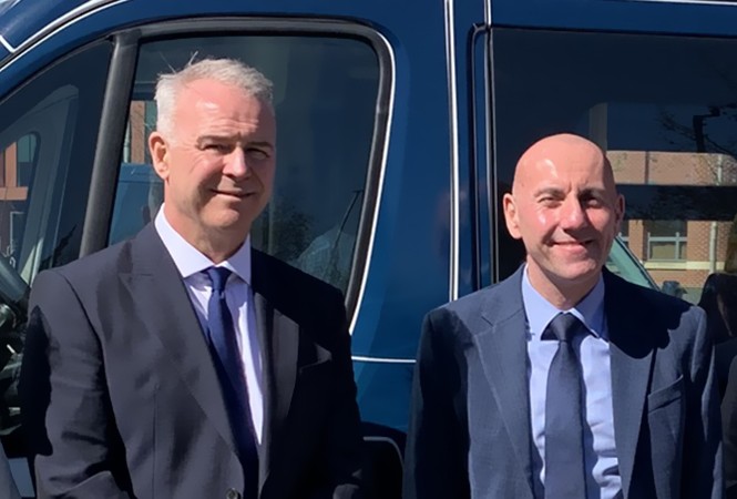 Picture of Cllr Tim Mitchell and Cllr Waltham.