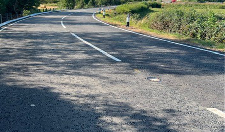 Image of new road on College Road